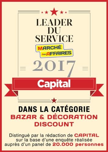 marché aux affaires élu leader du service 2017 par Capital