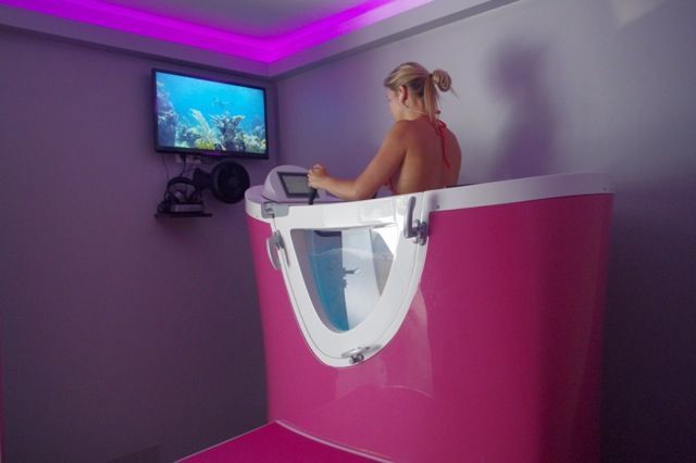 Franchsie aquabiking en cabine individuelle VitaBike
