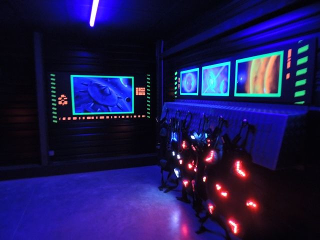 espace laser game