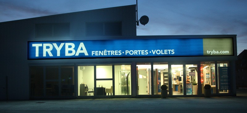 Magasin de menuiseries Tryba